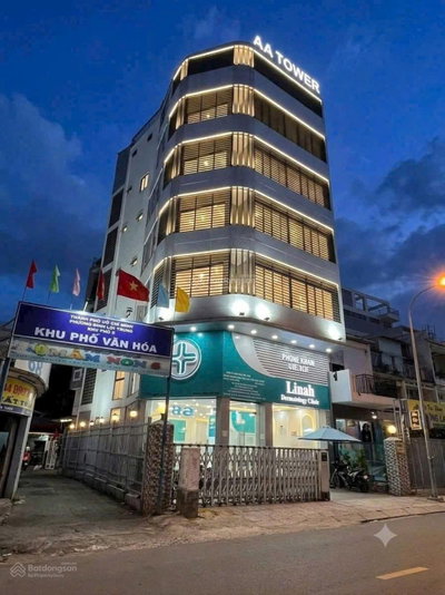 Tòa nhà góc 2 mặt tiền Nguyễn Văn Đậu - Hoàng Hoa Thám, Bình Thạnh gần 900m² sàn