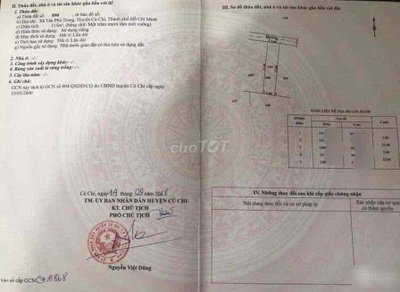 Cần tiền bán nhà + 4p trọ thu nhập 7tr tháng ở Củ Chi sát VinHomes HM