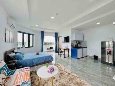 Căn hộ Studio 40m2 - Ban công - View sông thoáng mát
