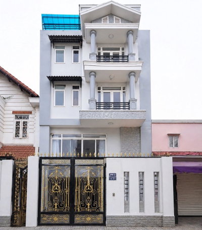 Nhà Ở Kết Hợp Văn Phòng,Hầm Trệt 2 Lầu, 4PN,4WC,Thang Máy,Giá 40TR