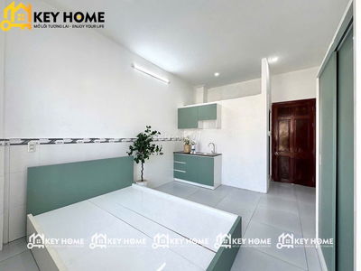 CHÍNH CHỦ STUDIO BAN CÔNG FULL NỘI THẤT RỘNG ĐẸP NGAY DƯƠNG QUẢNG HÀM