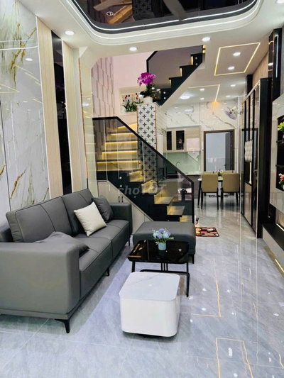 HẺM XE HƠI - SÁT MẶT TIỀN - BÙI QUANG LÀ - 45 M2 - 3 PHÒNG NGỦ