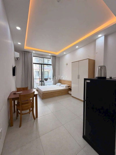 CHO THUÊ STUDIO 38M2 NGUYỄN VĂN ĐẬU - BAN CÔNG - GẦN CHỢ BÀ CHIỂU