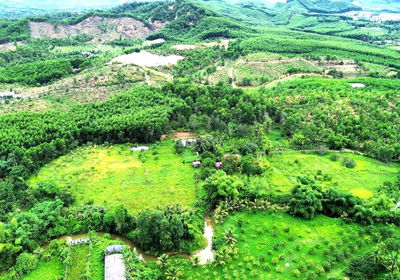 Đất rộng xã bà nà 8000m2 có 300m2 đất ở gần DT602