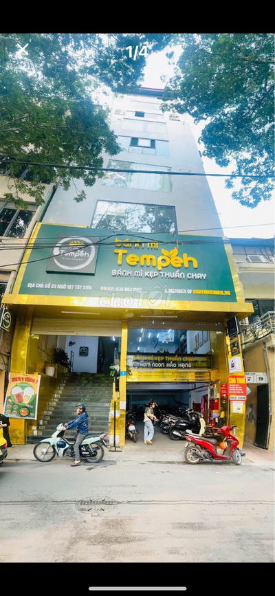 CHO THUÊ MB Kinh Doanh tại 3/167 Tây sơn dt60-90m2 ,15 tr/1th