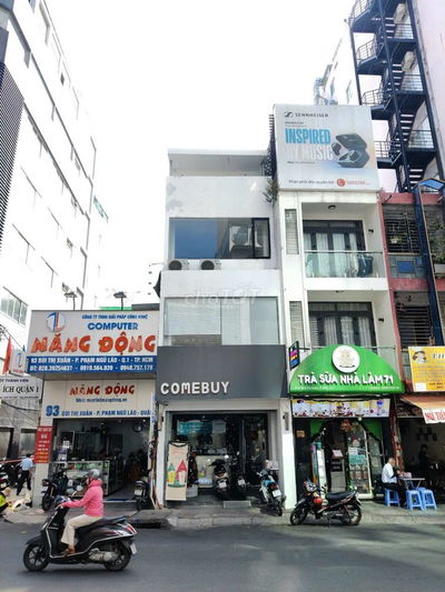 MT Bùi Thị Xuân, Quận 1 - 5x18m - 4 tầng suốt đẹp ốp kính .