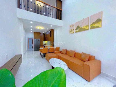 CHO THUÊ NHÀ FUN NỘI THẤT,PHAN VĂN TRỊ,BÌNH THẠNH,3PN,XE HƠI ĐỔ CỬA