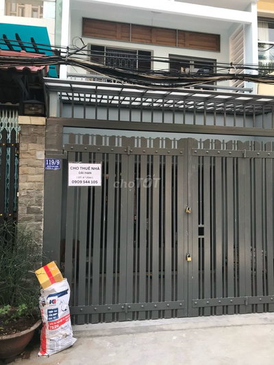 CHO THUÊ NHÀ NGUYÊN CĂN QUẬN 6 – HẺM XE TẢI, KHU DÂN CƯ YÊN TĨNH