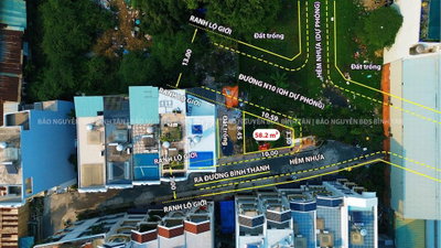 Bán Đất Bình Tân 3 Mặt Tiền 59m2 Khu Phân Lô Đường Bình Thành 3,85 Tỷ