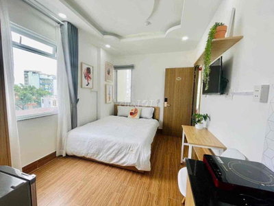 Phòng cho thuê ngay 212b nguyễn trãi Q1 gần Phạm Ngũ Lão toà thang máy