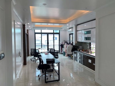 Cho thuê nhà 7 tầng lô góc ô tô tránh ở ngõ 68 Cầu Giấy 42tr