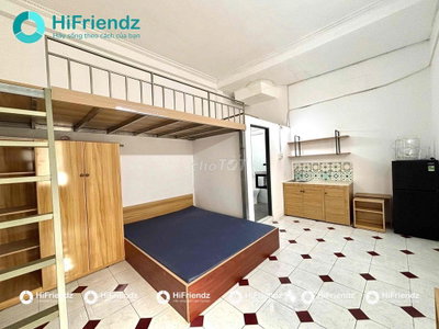 🔥PHÒNG GÁC 35M2 ĐẦY ĐỦ NỘI THẤT GIÁ RẺ GẦN CÔNG VIÊN LÊ THỊ RIÊNG