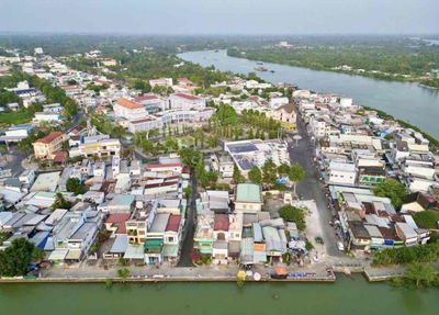 Đất mặt tiền bờ kè Cái Nhum, Vĩnh Long