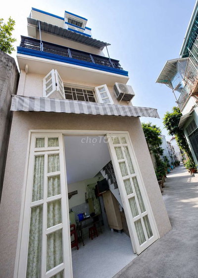 🌟 NHỈNH 3 TỶ - NHÀ 4 TẦNG GẦN CHỢ TÂN BÌNH, HOÀN CÔNG ĐỦ, HẺM THÔNG