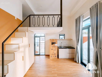 Cho thuê căn hộ gác 2 ban công ngay đường Lâm Văn Bền Quận 7 nôii thất đầy đủ tiện nghi