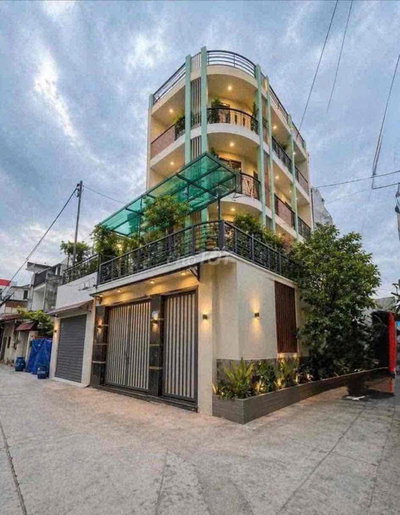 nhà 4 tầng 5pn 4wc sân thượng, Full Nội Thất gần chợ Bình Thành