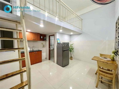 PHÒNG CÓ GÁC ĐẦY ĐỦ NỘI THẤT | THANG MÁY NGAY VƯỜN LÀI - PHÚ THỌ HOÀ