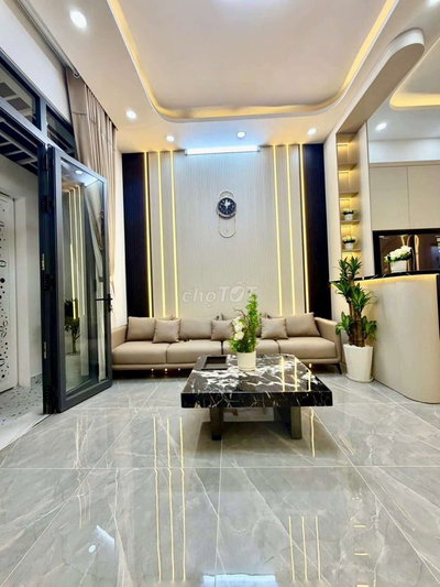 lô nhì Huỳnh Tấn Phát 5x9m 3 tầng sân thượng 5 tỷ 590