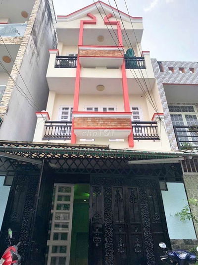 Nhà 4 tầng 4×13,5 hẻm 6m bingf trị đông kế tên lửa