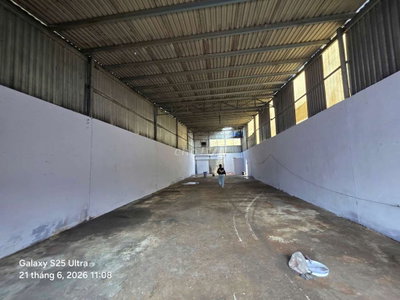 CHO THUÊ KHO XƯỞNG 7X32M, VP, ĐIỆN 3PHA, TẢI CẨU 5TẤN , GIÁ 18TR