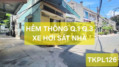 CÁCH 2 CĂN ĐẾN HẺM XE HƠI THÔNG HOÀNG SA SÁT Q.3