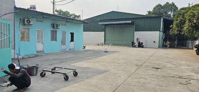 Cho thuê nhà xưởng 1300m2 vừa hết hợp đồng tại hà huy giáp thạnh lộc