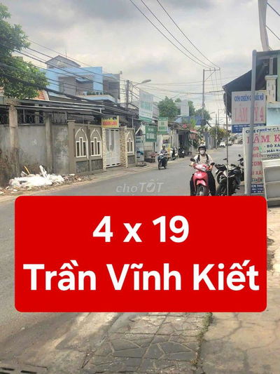 BÁN NỀN MẶT TIỀN - ĐƯỜNG TRẦN VĨNH KIẾT