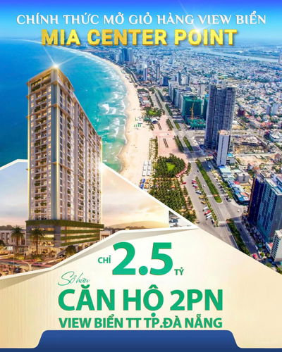 CH15 & CH02 Căn hộ đẹp nhất Mia Center Point, suất nội bộ, Giá cực tốt!