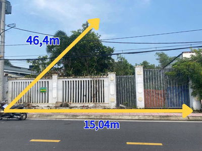 Bán 710.7m2 đất mặt tiền Nguyễn Thị Rư, TT Củ Chi 13.701ty