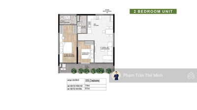Sở hữu căn hộ 2PN - 82m2 thuộc dự án Elysian có ban công dài 9m. Tổng giá All In 102% = 6 Tỷ