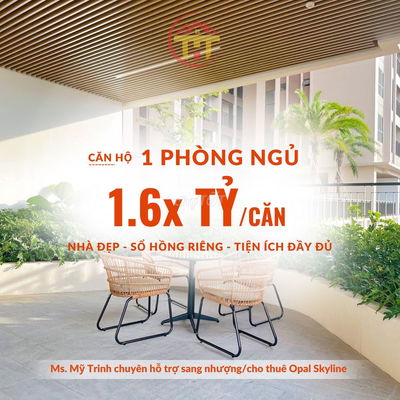 OPAL SKYLINE SỔ HỒNG RIÊNG SANG TÊN NGAY. HỖ TRƠ VAY LS CHỈ 5.5%/NĂM