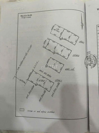 Bán Nhà Mặt Tiền Đường NGUYỄN THÁI HỌC