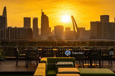 4 phòng ngủ có sân vườn, trực diện sông cực đẹp. The River Thủ Thiêm. Nội thất cao cấp chuẩn 5*