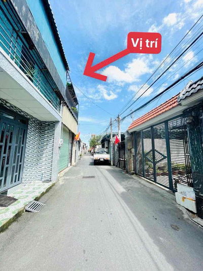 nhà ngay sau công an phường trảng dài