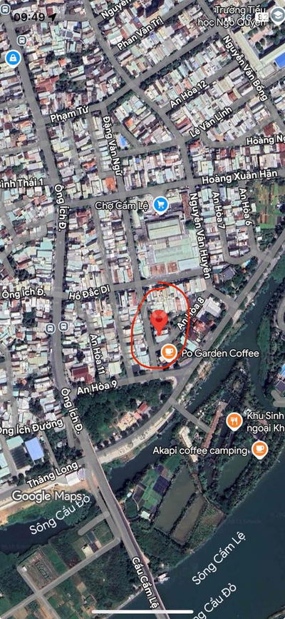 Lô đất 2 MT Đường Đặng Văn Ngữ và An Hoà 8 view Công