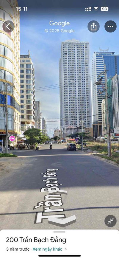 MẶT BẰNG ĐƯỜNG TRẦN BẠCH ĐẰNG KHU DU LỊCH