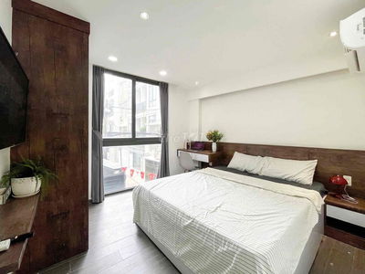 1PN Ban Công 35m2 - Máy Giặt Riêng - Gần Đại Học Hồng Bàng