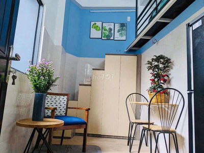 Studio cửa sổ lớn full nội thất gần đh Văn lang, IUH