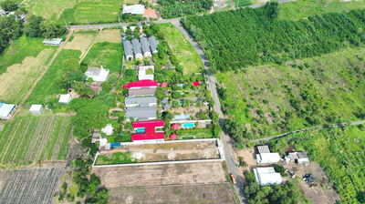 BÁN ĐẤT XÃ ĐẤT ĐỎ-TP HỒ CHÍ MINH; KHU TOÀN NHÀ VƯỜN BIỆT THỰ DT 987M2