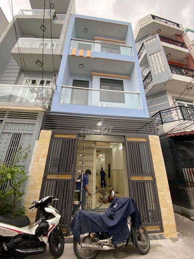 Cho Thuê nhà hẻm 8m Ông Ích Khiêm p14, Q11, DT:4×16m 3 Lầu mới