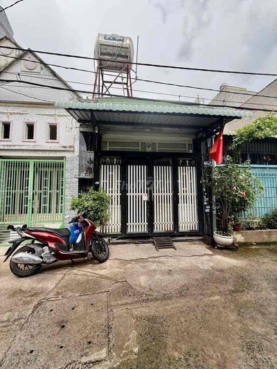 🎇NHÀ 1 TRỆT 1 LỬNG- HẼM XE TẢI 6M NGAY CHỢ TCH-Q12-48M2 -3,8T