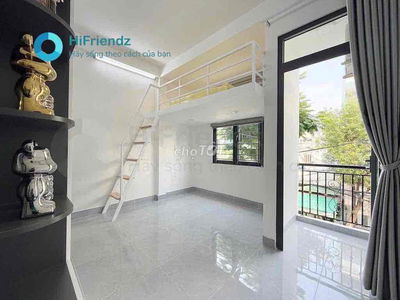 CHO THUÊ PHÒNG FULL NT CÓ BAN CÔNG THOÁNG NẰM SÁT BÊN TRƯỜNG ĐH HUTECH