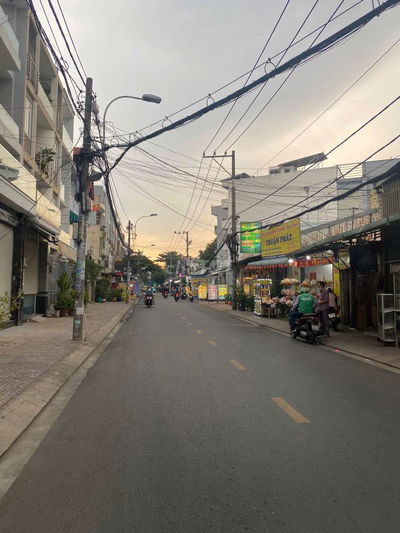 Bán đất mặt tiền liên khu 4-5 BHHB, Dt 4x27m, hướng nam.