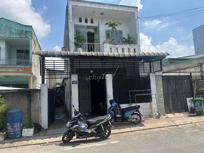 nhà mặt tiền  lầu trệt 4 phòng trọ