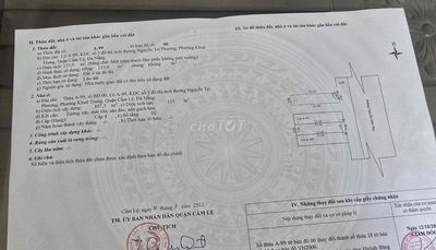 Giá sốc! nhà 2 tầng đường Nguyễn Hũu Thọ, Cẩm Lệ, Đà Nẵng