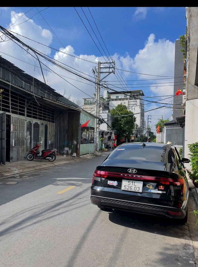 Nhà SHR 5m x 20m. Mặt tiền Hẻm nhựa 12m huỳnh Thị Hai
