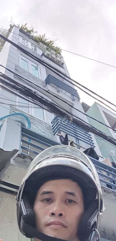 😫☎️BÁN GẤP NHÀ CMT8💥HẺM XE HƠI-5 TẦNG❤️‍🔥GIÁ 5 TỶ 4 -NỞ HẬU 4 P NGỦ