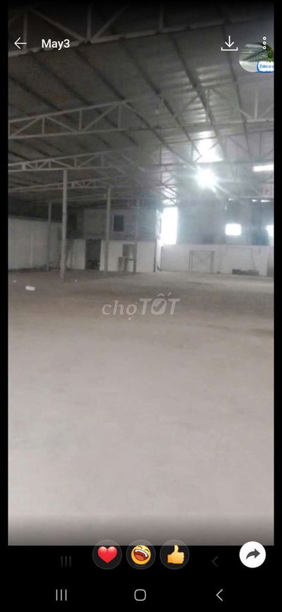 Cho thuê nhà xưởng tại quận 12