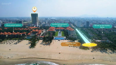 Bán căn hộ 2PN view biển Mỹ Khê Đà Nẵng - bàn giao cuối năm 2025 - sổ hồng lâu dài - cho thuê tốt