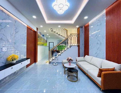 MUA NHÀ 2 TẦNG NGUYỄN VĂN KHỐI THÔNG TÂY HỘI 3 PHÒNG NGỦ HẺM Ô TÔ, 5Ty